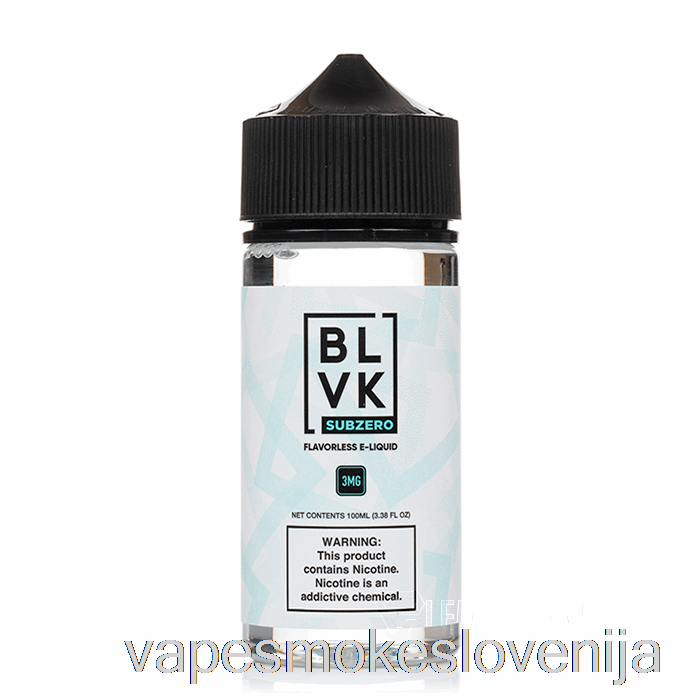 Vape Za Enkratno Uporabo Sub Zero - Blvk - 100ml 0mg